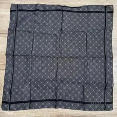 CELINE グレー ハンカチ