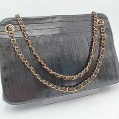 【良品】シャネル ショルダー バッグ ココマーク マドモアゼル Wチェーン