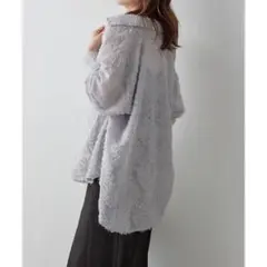 NICECLAUP フラワージャガードシャツ