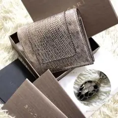 BVLGARI ブルガリ セルペンティ コンパクトウォレット 保存箱ギャランティ