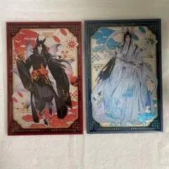 魔道祖師　アクリル色紙　2点セット