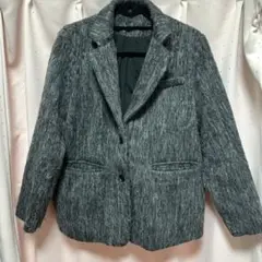 Dazy シャギージャケット　アウター　グレー　Mサイズ　美品