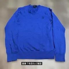 フレッドペリー Vネックニットセーター SIZE S