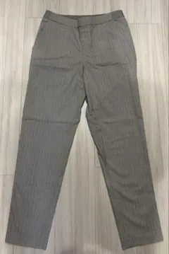 ユニクロ スマートスタイルアンクルパンツ（ピンストライプ） Mサイズ