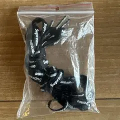 Supreme ブラックシューレース 靴紐 NIKE 正規品 未使用