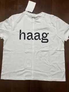 新品haag韓国Tシャツ　 HAAG誕生日T ヘイグ
