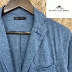 美品 MEN'S MELROSE カジュアルジャケット 七分袖 グラデ M相当