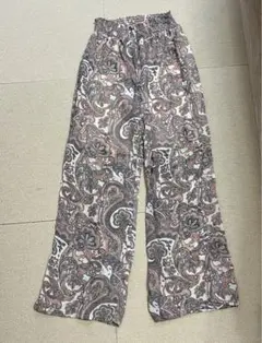レディース　柄　パンツ