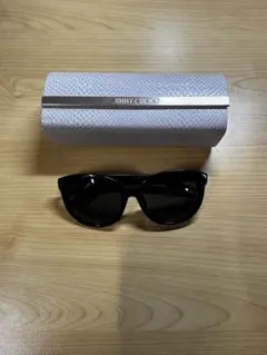 JIMMY CHOO ブラックサングラス ケース付き