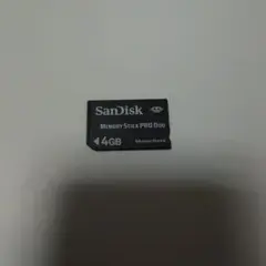 SanDisk Memory Stick PRO Duo 4GB