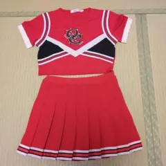 Geliya fashion チアリーディング Lサイズ レッド