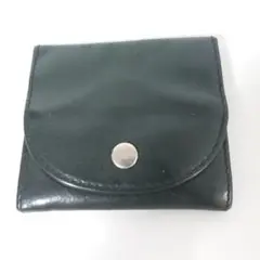 Q004　miy luxe ブラック レザー コインケース