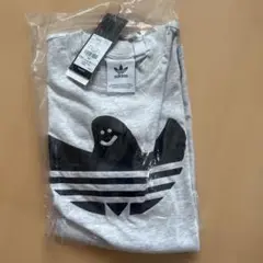 adidas グレー Tシャツ サイズS 新品