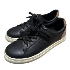 【美品】◼️Hush Puppies◼️ハッシュパピー ◼️スニーカー◼️レザー◼️黒