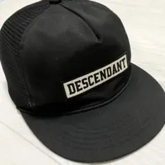 DESCENDANT ディセンダント ロゴワッペンメッシュキャップ