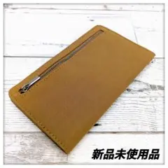【新品未使用品】 長財布 ウォレット ブラウン系　パスポートケース　RFID保護