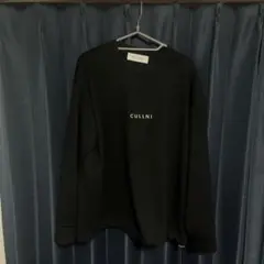 CULLNI ブラックスウェット　25-SS-010 サイズ1