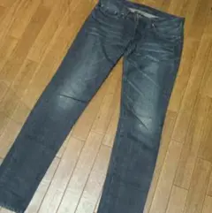 HYSTERICGLAMOUR 赤ステッチ デニム 状態良好