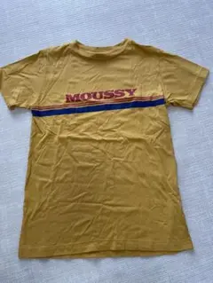 moussy Tシャツ イエロー