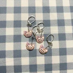 編み物マーカー 4個セット ステッチマーカー 目数マーカー