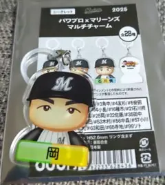 千葉ロッテマリーンズ　岡大海　パワプロ　マルチチャーム