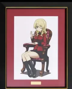 ガールズ&パンツァー　ダージリン　コラボウォッチ着用　キャラファイングラフ