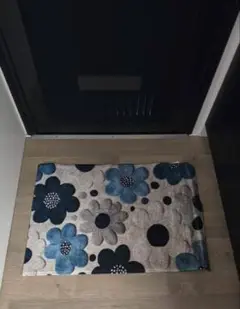 フラワー　ラグマット　40cm×60cm 新品未使用