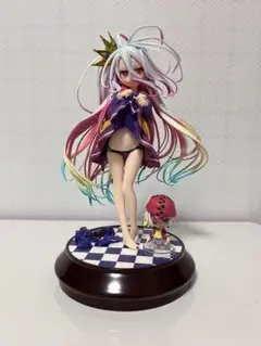 ノーゲームノーライフ　箱無しフィギュア　白 Tuck up ver.