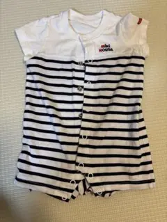 ミキハウス ロンパース ショートオール　60 70