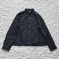ポロラルフローレン　大きいサイズ　XXL ブラック　オックスシャツ