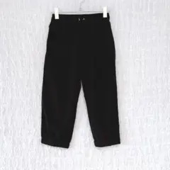 2504 マックハウス　SARARI クロップドパンツ　アクティブ　黒　150