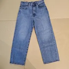 GU　ワイドジーンズ　30インチ