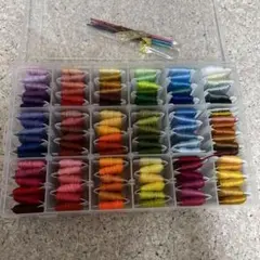 刺繍糸 48色セット 収納ケース付き