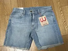 新品タグ付　UNIQLO ボーイフレンドショートパンツ 27