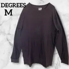 DEGREES HEAT ブラック 長袖カットソー 【M】ヒートテック機能性