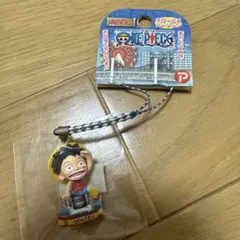 【未開封】ご当地お台場限定ルフィストラップONE PIECE　映画記念袋つき