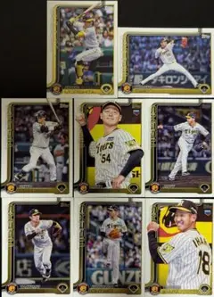 【バラ売り可】TOPPSベースボールカード2024 阪神タイガース 8枚セット