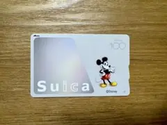 【Disney100】記念Suica 「ミッキーマウス」 (限定品)