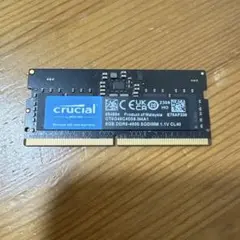 【動作品】Crucial DDR5-4800 8GB ノートPC用メモリ
