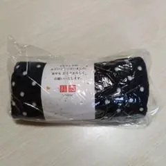 非売品UNIQLO 黒ドットブランケット LifeWear