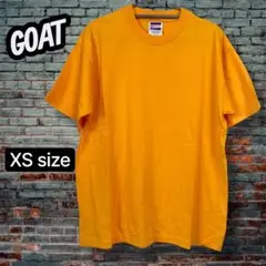新品 GOAT premium T-SHIRT XS オレンジ