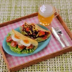 ミニチュアフード タコスセット