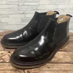 【25cm】REGAL リーガル サイドゴア チェルシーブーツ 黒 ブラック