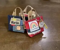 デニムリメイク キーホルダー