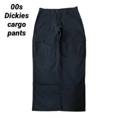 00s Dickies buggy wide cargo pants BLK