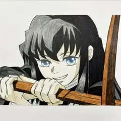 鬼滅の刃 時透無一郎 手書きイラスト