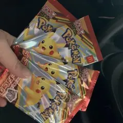 ポケモンカードゲームMEGA マクドナルド ハッピーセット2025 ４パック
