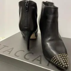 スタッカート STACCATO ブーツ ビジュウ ブラック 24.5 牛革