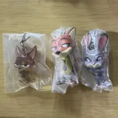 ディズニーキャラクター　なかよしペアスイング　ズートピア　ニック＆ジュティ