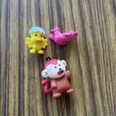 たべっ子どうぶつ　さる　ひよこ　あしか　 フィギュアセット